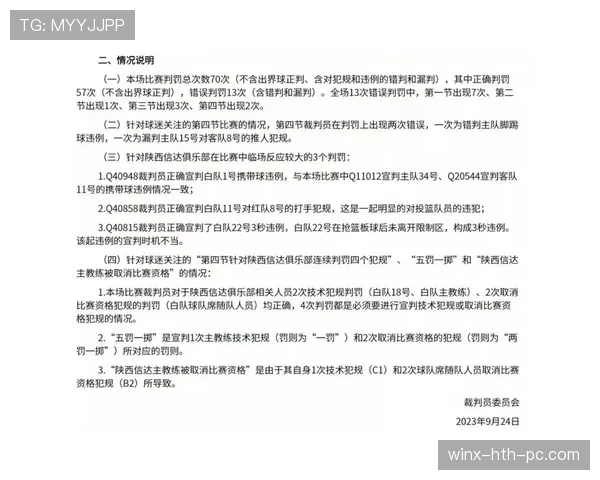 裁判报告中判罚依据、流程与影响要点